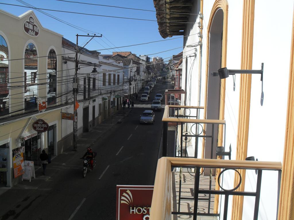 Hostal Corona Blanca Sucre Zimmer foto